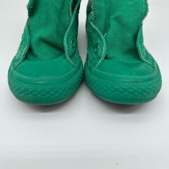 Converse Chuck Taylor All Star Hi 'Monochrome Bosphorus Green Big Kid Size 13.5 - Picture 3 of 13